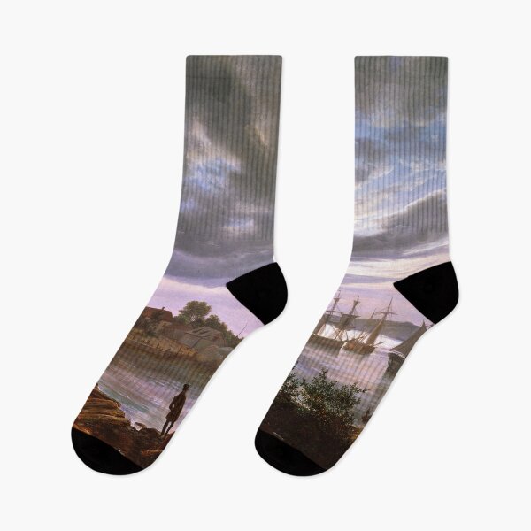 Item preview, Johan Christian Dahl - Larvik by Moonlight designed and sold by Geraldo Garcia.