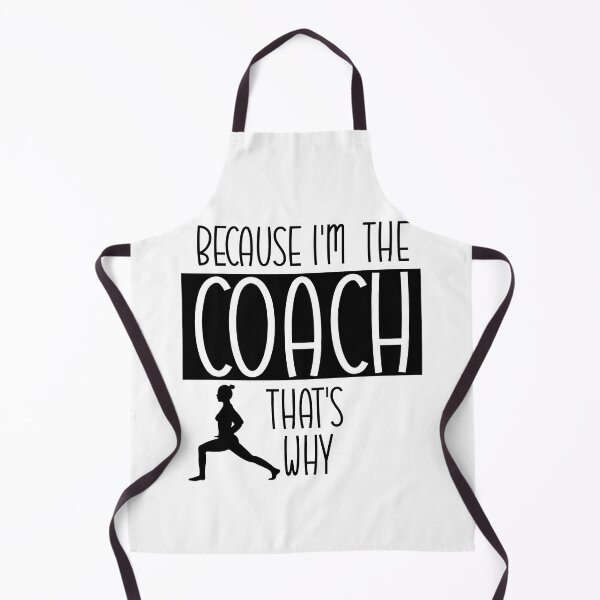 Item preview, Because I'm The Coach That's Why funny gift for gymnastics coaches designed and sold by LouzaArte.