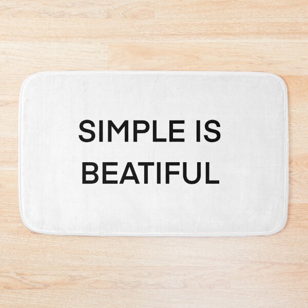 Item preview, Simple is beatiful designed and sold by Efekan Turker.