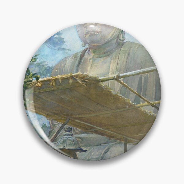 Item preview, The Great Statue of Amida Buddha at Kamakura, Known as the Daibutsu, from the Priest's Garden designed and sold by BestDesign87.