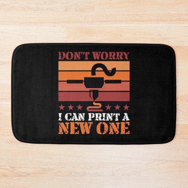 Item preview, Don't Worry I Can Make New One Funny Vintage 3D Printer designed and sold by Dressed For  Duty.