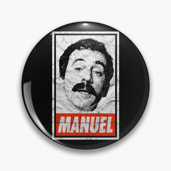Item preview, Manuel Que? - Black Distressed Look designed and sold by risible.