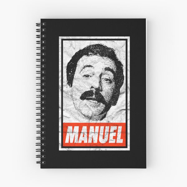 Item preview, Manuel Que? - Black Distressed Look designed and sold by risible.