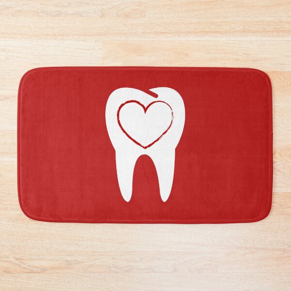Item preview,  Valentines Dental Squad Dentistry Tooth Valentine Heart Shape Of White And Red Teeth For Medical Dental Lovers As Dentists Hygienist Assistants technicians Nurse designed and sold by NOorYES.