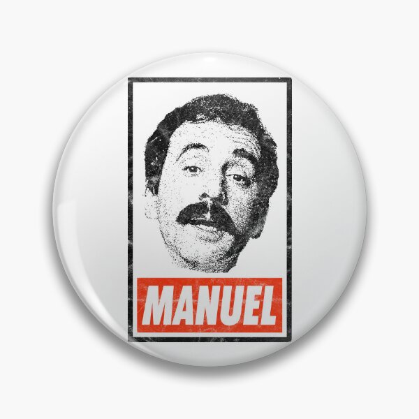 Item preview, Manuel Que? - White Distressed Look designed and sold by risible.