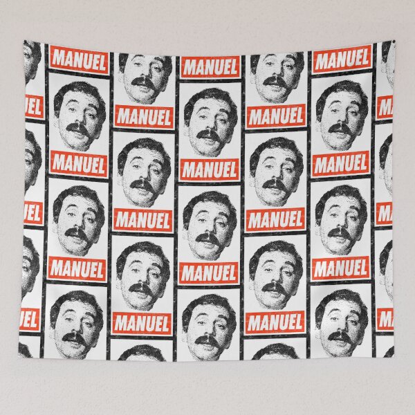 Item preview, Manuel Que? - White Distressed Look designed and sold by risible.