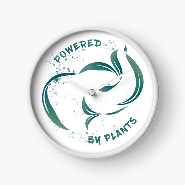 Powered by Plants LITTLE ELEPHANT Clock
