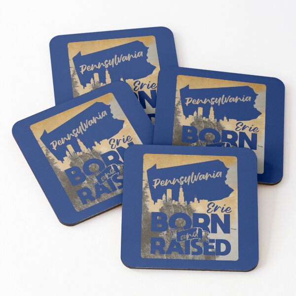 Item preview, Pennsylvania, Erie - Born and Raised designed and sold by CRHPOD20.