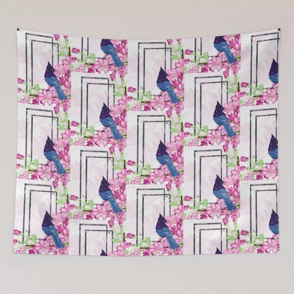 Item preview, Stellar Jay Blossoms designed and sold by Katlyngriffin.