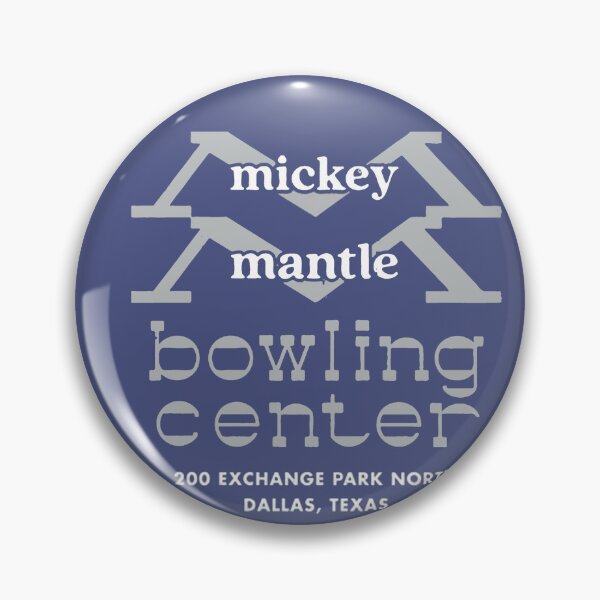Item preview, Mickey Mantle Bowling Center designed and sold by SwampfoxDesign.