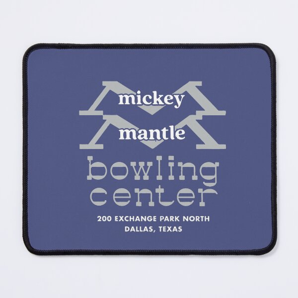 Item preview, Mickey Mantle Bowling Center designed and sold by SwampfoxDesign.