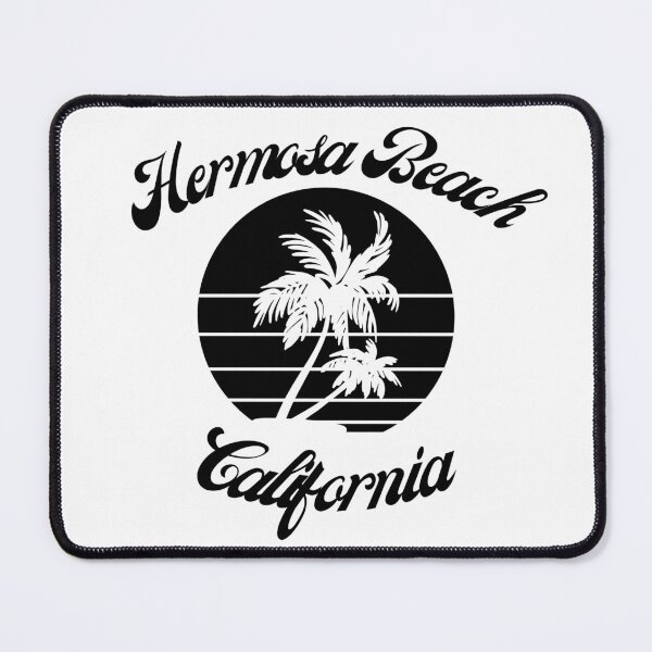 Item preview, Hermosa Beach California (Black + White) designed and sold by Just-Basic.