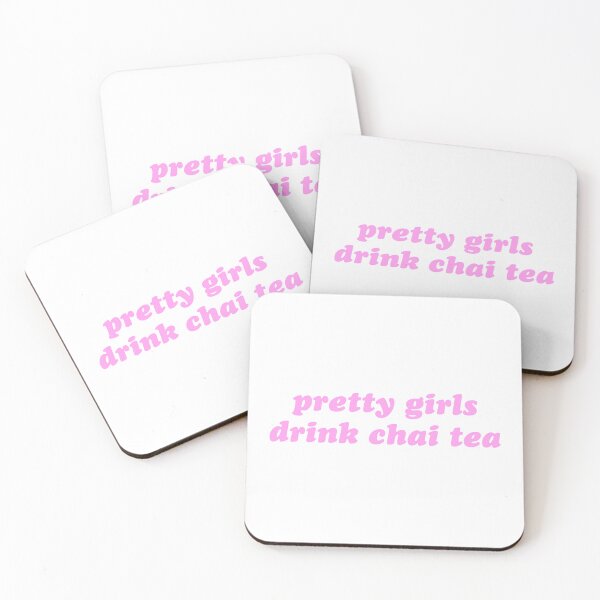 Item preview, Pretty girls drink chai tea designed and sold by theaestheticco.
