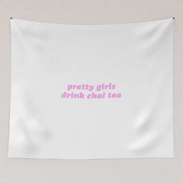 Item preview, Pretty girls drink chai tea designed and sold by theaestheticco.