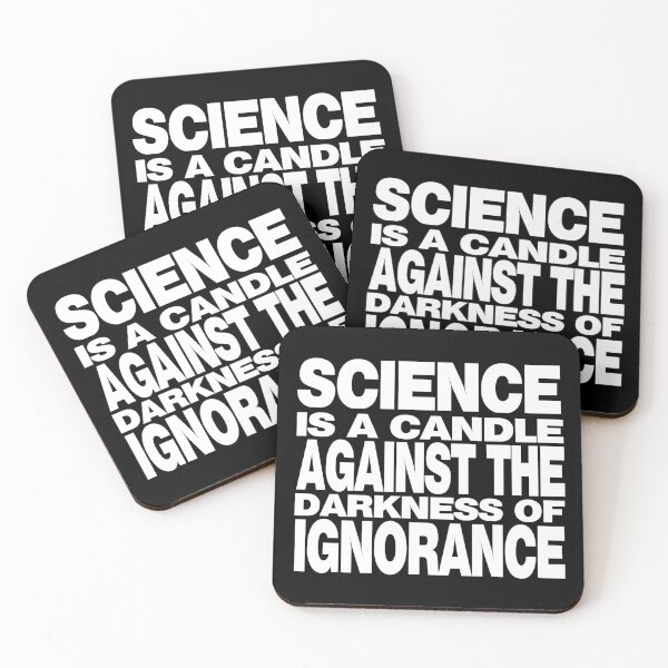 Item preview, Science is a Candle in the Darkness designed and sold by Conjuration.