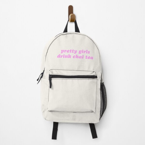 Item preview, Pink and beige pretty girls drink chai tea designed and sold by theaestheticco.