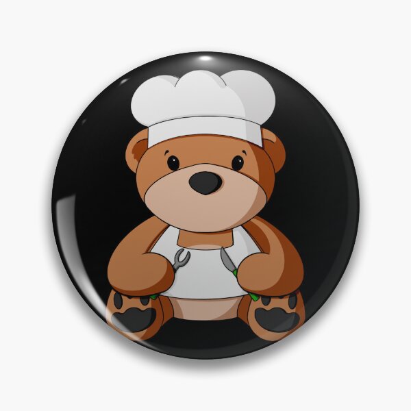 Item preview, Cook Teddy Bear designed and sold by Alisha Ober Designs.