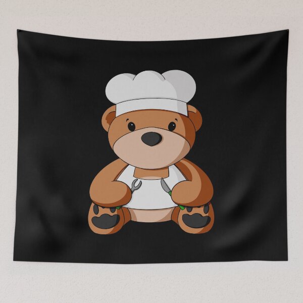 Item preview, Cook Teddy Bear designed and sold by Alisha Ober Designs.