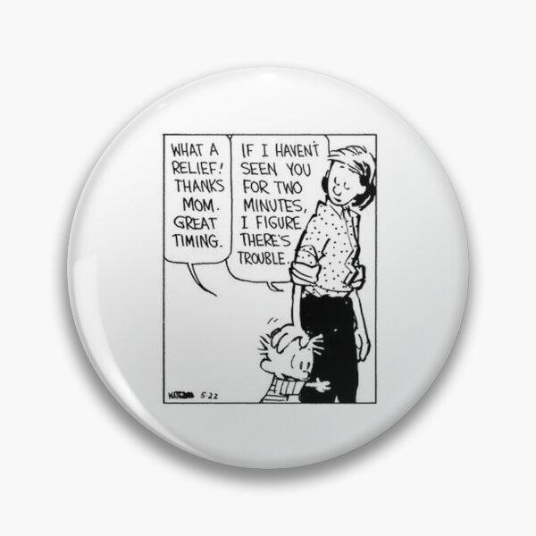 Item preview, Calvin and Hobbes Mom Cute Comic designed and sold by yakkers308.