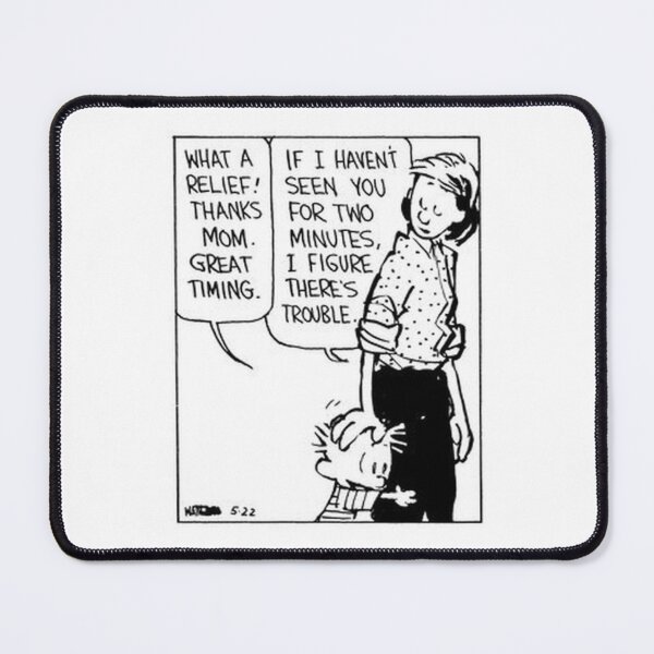 Item preview, Calvin and Hobbes Mom Cute Comic designed and sold by yakkers308.