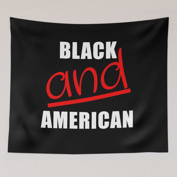Item preview, BLACK AND AMERICAN designed and sold by LoveAndDefiance.