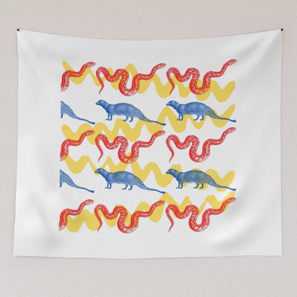 Item preview, Mongoose vs Snake designed and sold by greeneggsandbam.