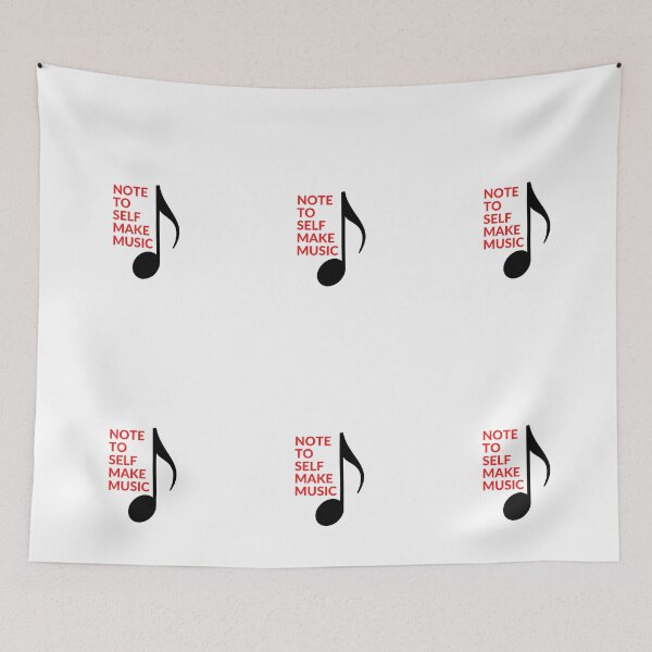 Item preview, NOTE TO SELF MAKE MUSIC designed and sold by RobbiesMusic.