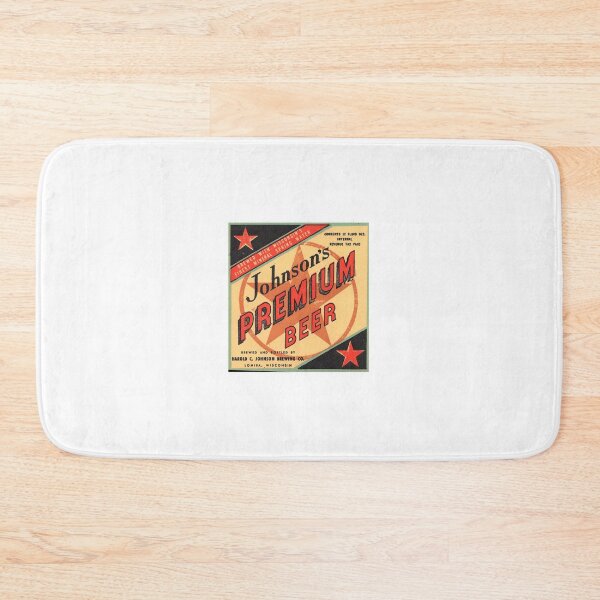 Item preview, Johnson's Premium Beer, distressed designed and sold by uniquenostalgia.