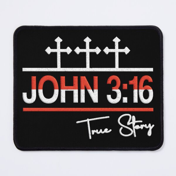 Item preview, John 3:16 - Psalm 23 - Bible Quote - Christian quote - Scripture designed and sold by Luvjesus2.