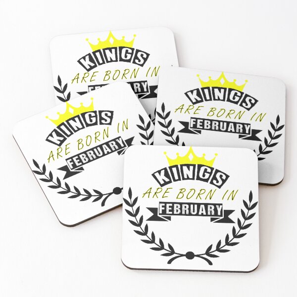 Item preview, Kings are Born in February, birthday, birthday gifts for men designed and sold by yssnyd.