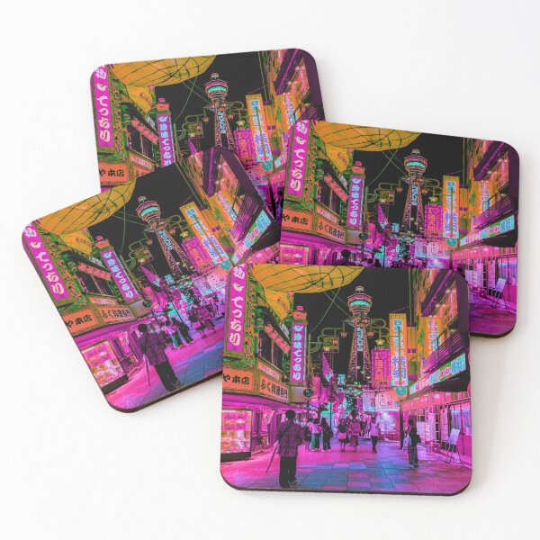 Item preview, Osaka Neon Night View designed and sold by Neondreamscapes.