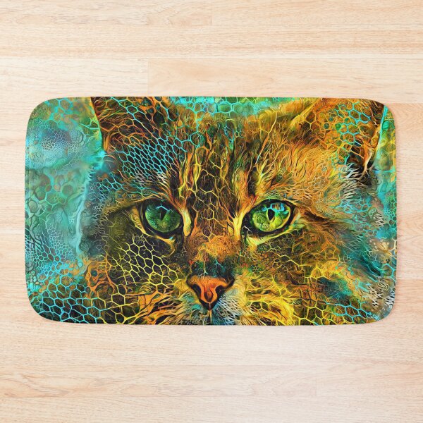 Item preview, DeepStyle abstraction cat designed and sold by blackhalt.