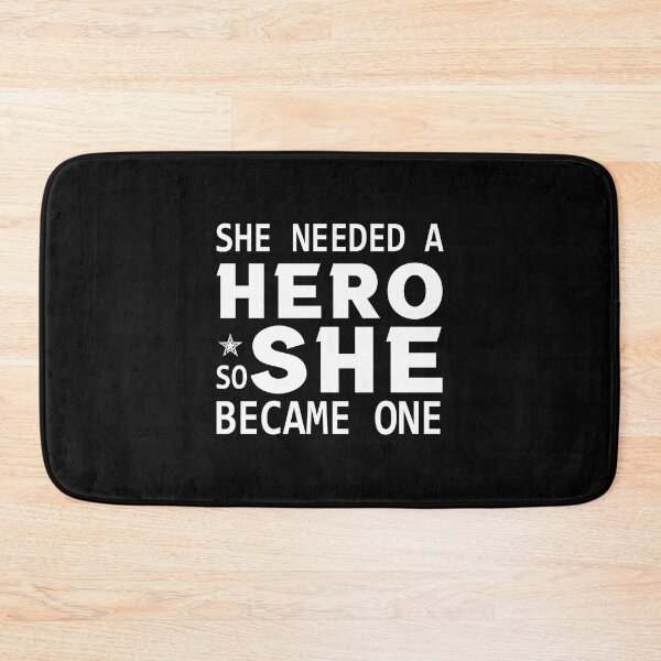 Item preview, feminist She Needed a Hero So She Became One feminism gift for her Funny sarcastic Rude Offensive saying, designed and sold by joygift369.