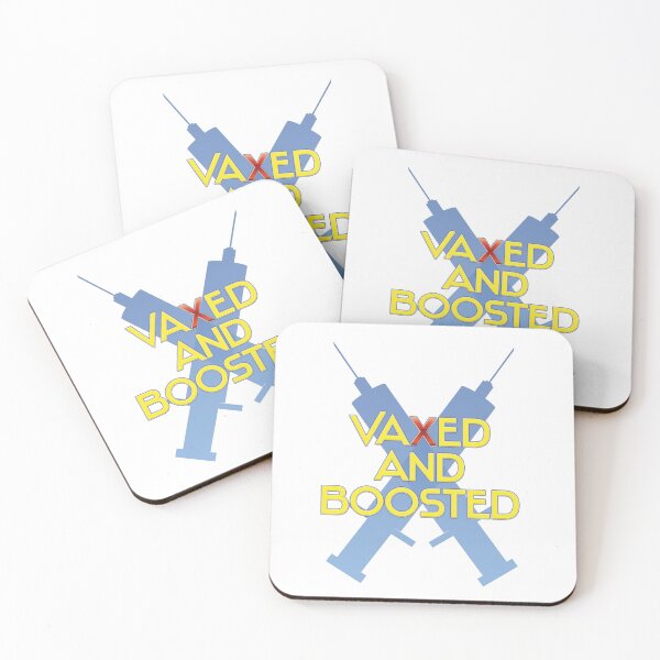 Item preview, Vaxed & Boosted designed and sold by DimensionFour.