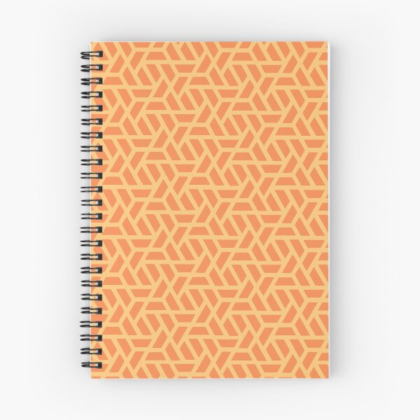Item preview, Geometrical Trapezoid Pattern in Orange designed and sold by Saanis.