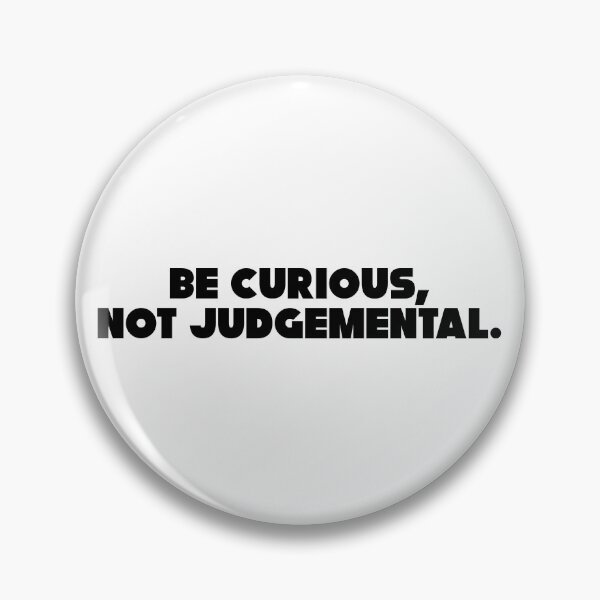 Item preview, Be Curious Not Judgemental - Walt Whitman Quotes designed and sold by Senzus.