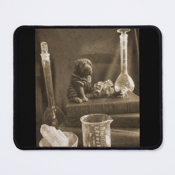 Item preview, Old World Lab Still Life Distressed Photography Design designed and sold by EarthArtDesigns.