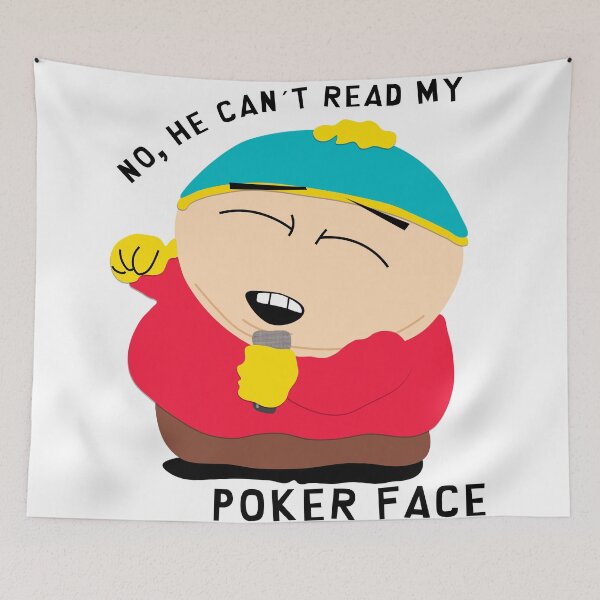 Item preview, Cartman Poker Face - South Park designed and sold by NemesisDesign.