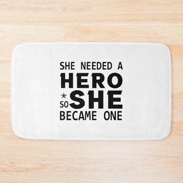 Item preview, feminist She Needed a Hero So She Became One feminism gift for her Funny sarcastic Rude Offensive saying, designed and sold by joygift369.