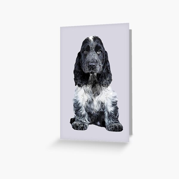 Cocker Spaniel Greeting Cards for Sale | Redbubble