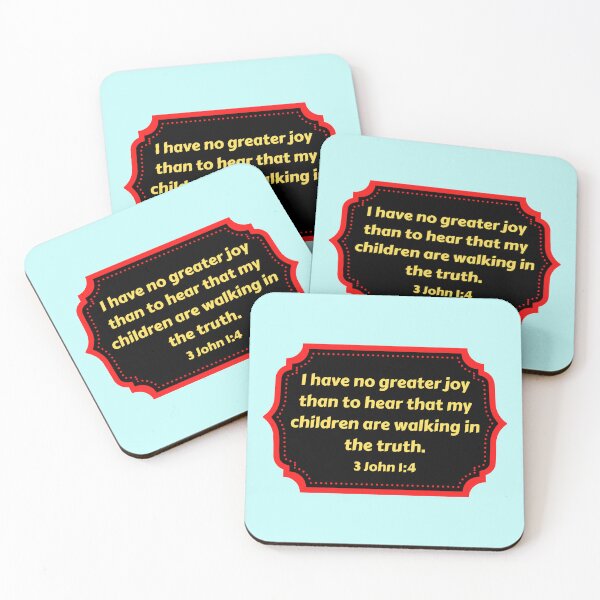 Item preview, Bible Verse 3 John 1:4 designed and sold by Prayingwarrior.