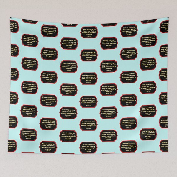 Item preview, Bible Verse 3 John 1:4 designed and sold by Prayingwarrior.