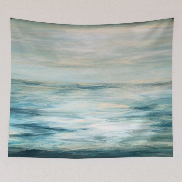 Item preview, Ocean Voyage 1238  -- dreamy waves and dramatic sky designed and sold by PetraTrimmelArt.
