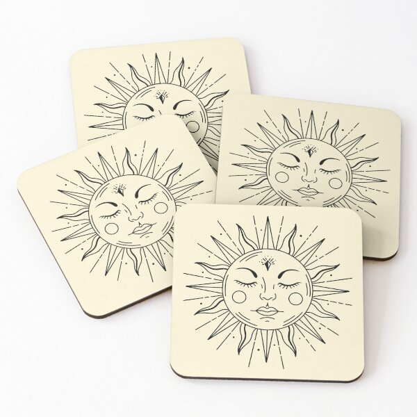 Item preview, Minimalist Boho Sun designed and sold by ethnicdrawing.