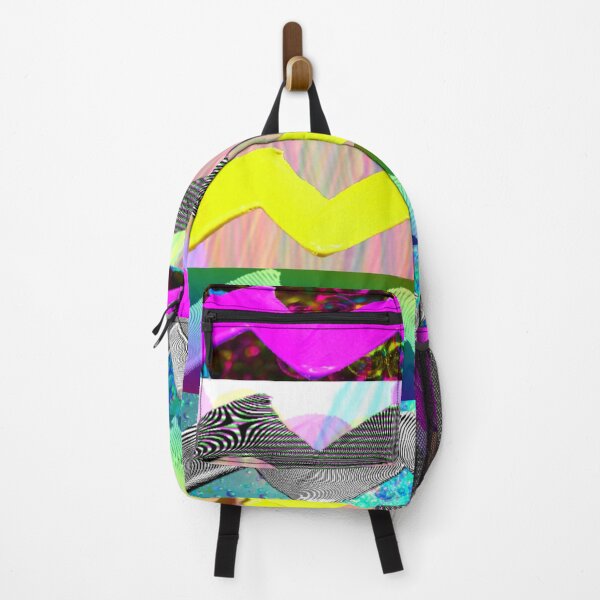 Item preview, Abstract Psychedelic Zigzag Multicolor Print designed and sold by greeneggsandbam.