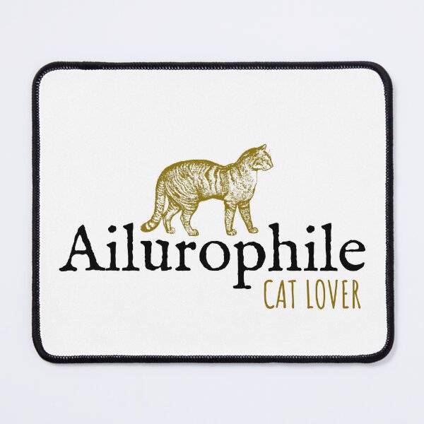 Item preview, Cat Lover Cute Scholarly Term Ailurophile designed and sold by IceCreamMuseum.