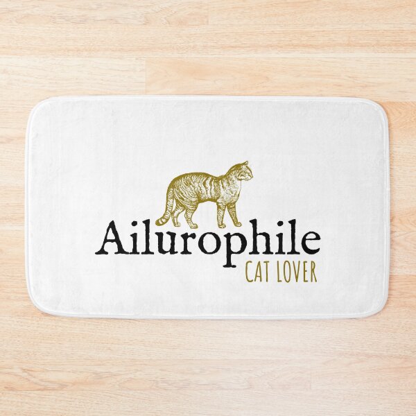 Item preview, Cat Lover Cute Scholarly Term Ailurophile designed and sold by IceCreamMuseum.