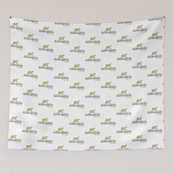 Item preview, Cat Lover Cute Scholarly Term Ailurophile designed and sold by IceCreamMuseum.