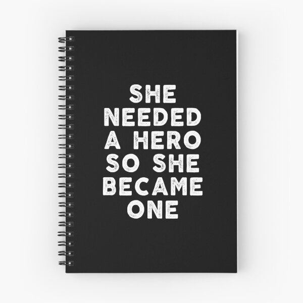 Item preview, inspiration feminist She Needed a Hero So She Became One feminism gift for her Funny sarcastic Rude Offensive saying, designed and sold by joygift369.