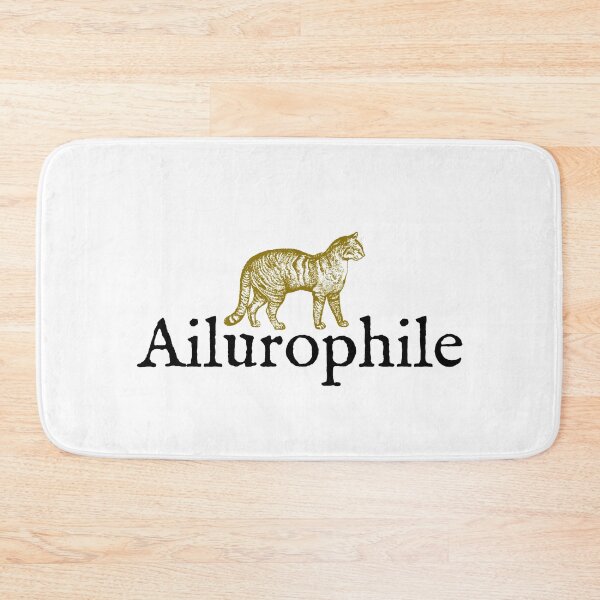 Item preview, Cat Lover Cute Scholarly Term Ailurophile designed and sold by IceCreamMuseum.